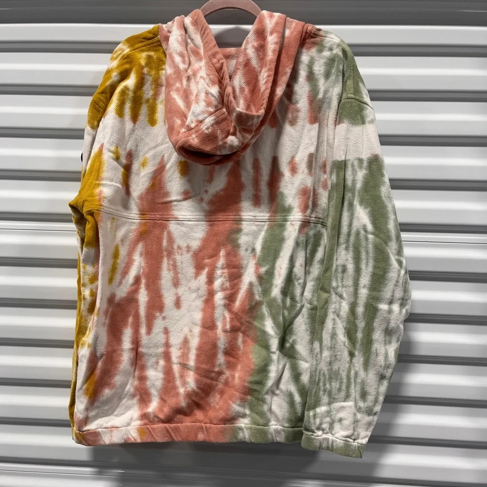 Quicksilver Tie-Dye Hoodie with Front Pocket - Picture 5 of 9